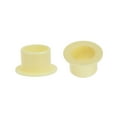 thumbnail image 4 of Uxcell 12mmx14mmx11mm Flanged Sleeve Bearings POM Wrapped Oilless Bushings Yellow 4 Pack, 4 of 5