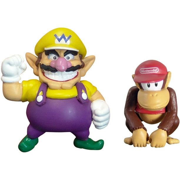 Goldie International Super Mario Series 5 Diddy Kong and Wario - Walmart.com - Walmart.com