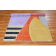 thumbnail image 4 of Casavani Indian Pure Cotton Bedroom Area Rug, Yellow 4x6 feet, 4 of 6
