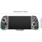 Switch in line gaming controller RGB light metal joystick handle KS43