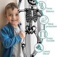 thumbnail image 3 of Blackout Kids Curtains,Dancing Skeletons with Moon and Stars Childrens Insulated Curtains Set Of 2,Bedroom Essentials,Toddler Room Decor 42x63in(106x160cm), 3 of 4