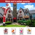 thumbnail image 6 of Santa Claus Inflatable Tube Man  Wacky Wavy Dancing Guy for Outdoor Decoration Advertising Business Promotion - Christmas Theme (Blower Not Included), 6 of 8