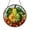 Acrylic 3.5 Inch, variant on Avocado Stained Glass Suncatcher Window Hanging, Fun Fruit Decor, Cheerful Kitchen Accent Gift for Avocado Lovers
