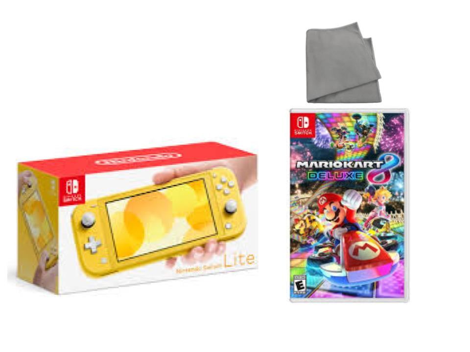 Nintendo Switch Lite イエロー おまけ付き Nintendo Switch Lite 32GB Yellow, Mario Kart 8 Deluxe Bundle, US