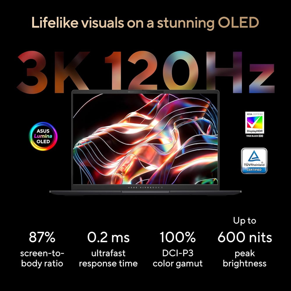 Asus 14" Vivobook S 14 Laptop in Black - M5406WA-DS76