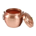 thumbnail image 4 of Olla de cobre con tapa, olla para hervir, olla pequeña de cobre para calentar, cacerola, olla para sopa C, 4 of 9