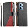thumbnail image 1 of Funda cartera GANGXUN para Xiaomi Poco X5 Pro , cuero PU con tarjetero, cremallera, correa de mano, soporte y protección 1183°, 1 of 6