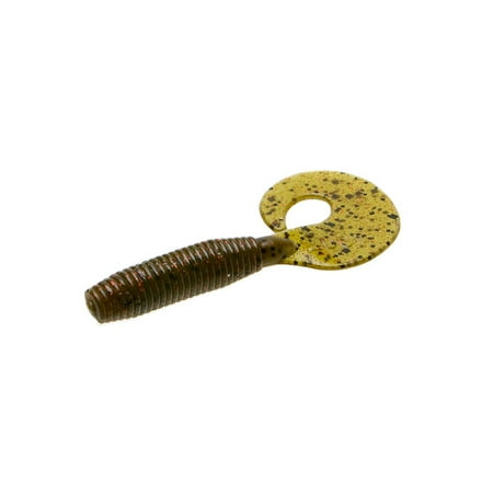 Curl Tail Jig - Zoom 011202-SP Fat Albert Curly Tail Grub, 3