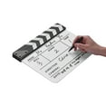 thumbnail image 2 of Clapper, Film Marker Pen Stick Slate With Marker Scene Clapper Slate Tv Cut Scene Pen Stick White Movie Tv Cut With Marker Pen Film Clapd Movie Ainn Zdhf, 2 of 6