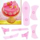 thumbnail image 1 of 7 piezas Sls Fondant molde Clate molde C Diy Ba molde, 1 of 5