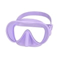 thumbnail image 4 of Máscara de buceo Snorkel Máscara de natación Ligera Visión amplia Portátil Correa ajustable Púrpura, 4 of 8