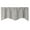 Gray, variant on Blackout Valance Curtains,Wide Small Blackout Valance for Bathroom - Short Kitchen Window Treatment Curtain Window Valance for Living Room,for Living Room/Bedroom/Basement