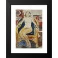 thumbnail image 2 of Edvard Munch 11x14 Black Modern Framed Museum Art Print Titled - Girl from Nordland (1932), 2 of 5