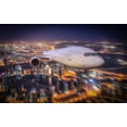 thumbnail image 2 of Egger, Marcel 14x10 White Modern Wood Framed Museum Art Print Titled - Nightflight, 2 of 4