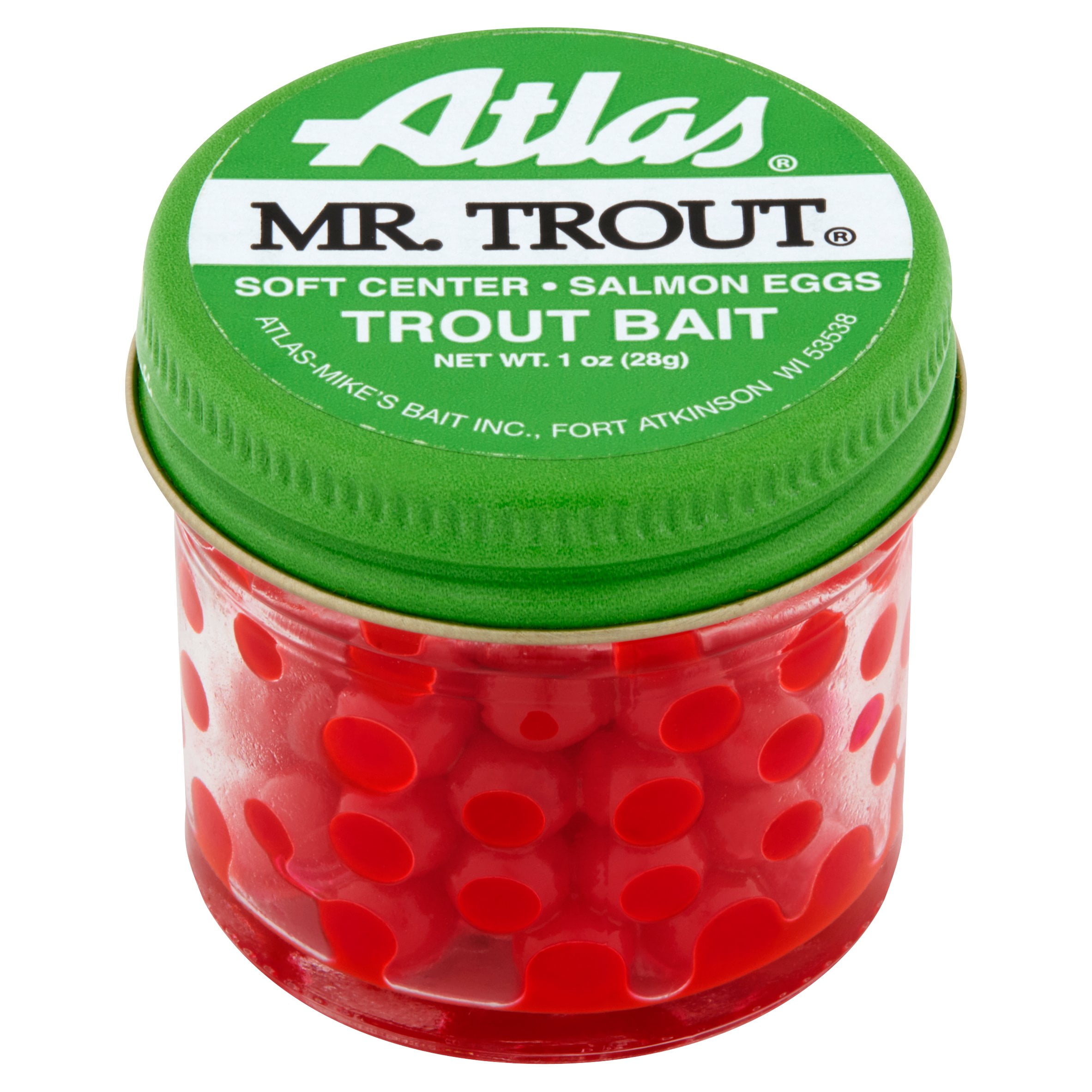 Atlas-Mike's Mr. Trout Salmon Eggs, Red 