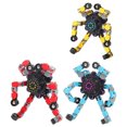 thumbnail image 4 of Wangsaura Funny Sensory Fidget Spinners Toys,Deformable Robot Fingertip Spinner, 4 of 4