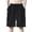 Black, variant on Men Athletic Shorts Classic Quick Dry Elastic Waistband Casual Shorts Running Workout Shorts With Pockets Summer Shorts For Men