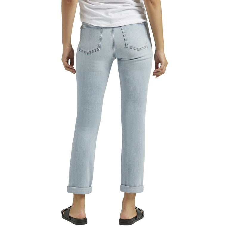 Silver Jeans Women's Beau High Rise Slim Leg Jeans, Waist