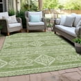 thumbnail image 6 of Addison Rugs Chantille Indoor/Outdoor Transitional Southwest Green Washable Rectangle Rug, 2'6" x 3'10", 6 of 6