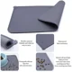 thumbnail image 5 of Alfombrilla impermeable de silicona para mascotas de 48 x 30 cm, para comida de perros y gatos, cuenco para mascotas, tapete para beber, mantel individual para alimentación de perros, portátil para al, 5 of 5
