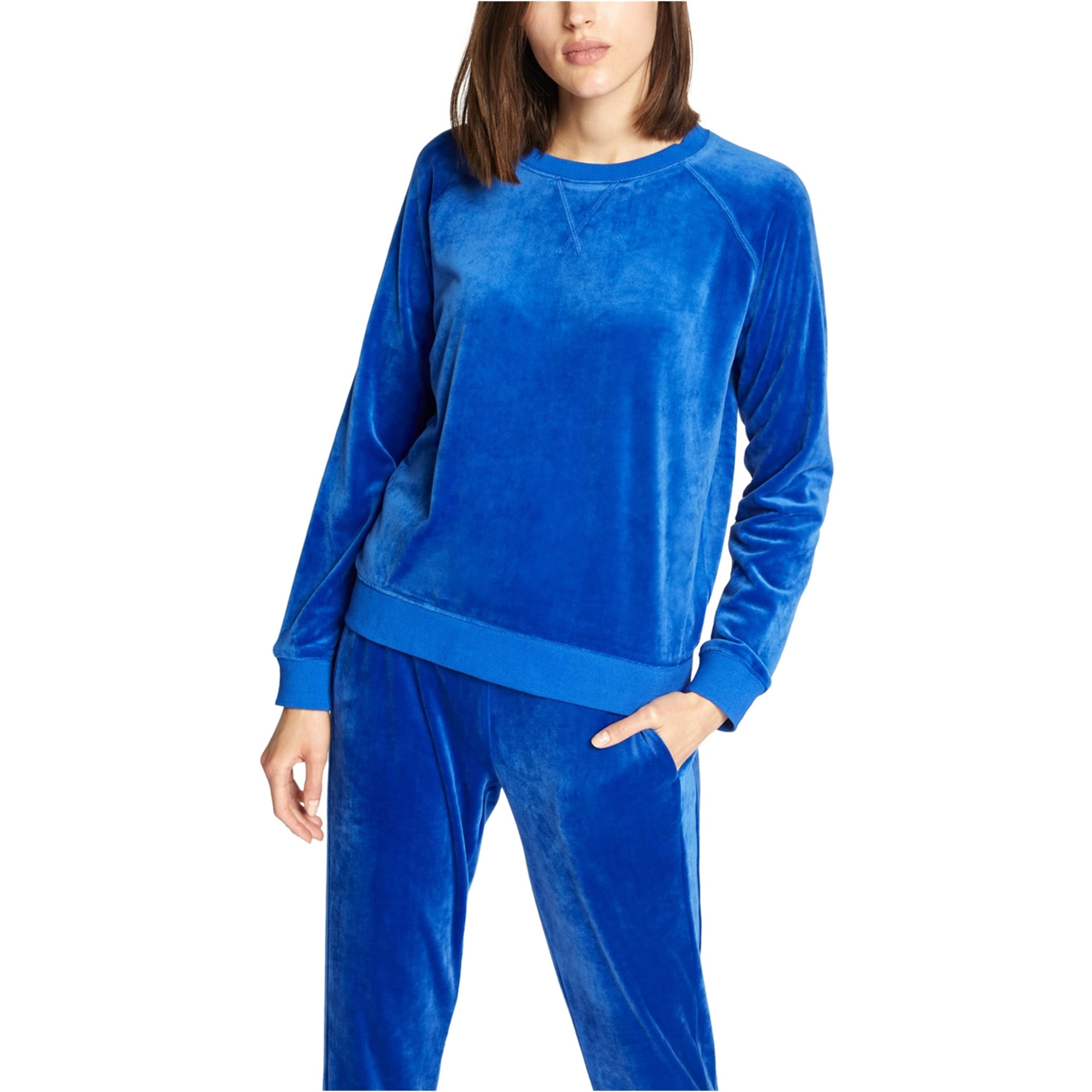 blue velvet sweatshirt