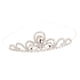 thumbnail image 2 of Diadema, tiara, disfraz, tocado decorativo, accesorios para el pelo, regalo, dulce regalo Blanco, 2 of 9