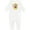 AA-White, variant on Little Monkey 1st Birthday Boy Baby Romper Coveralls