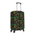 thumbnail image 3 of Haiem Pineapples Luggage Cover Printed Suitcase Covers for Luggage Elastic Washable Suitcase Protector Fits 18-32 Inch Luggage-X-Large, 3 of 9