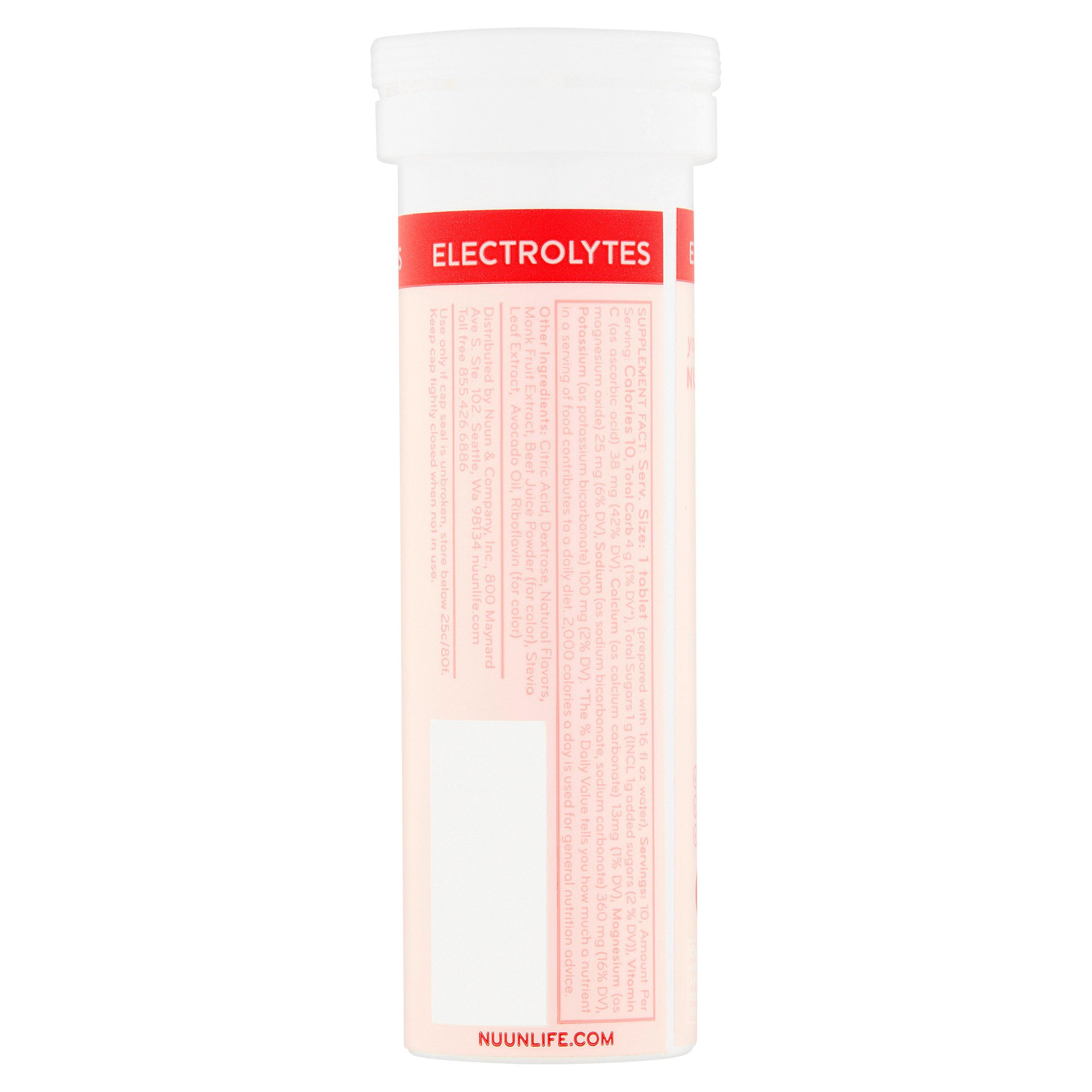 Nuun Bev Tube Strwbry Lmnade,10 Tb (Pack Of 8)
