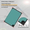 thumbnail image 7 of ATOOZ for Galaxy Tab A8 10.5 inch Case,Auto Wake/Sleep Ultra Slim Leather Stand Cover Samsung Tab A8 [SM-X205N/X200N],Dark Green, 7 of 7