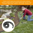 thumbnail image 3 of Plastic Landscaping Edging Roll Garden Edging Border Flexible Lawn Edging For Landscaping, Landscape Edging Kit And Flower Gardens, 3 of 8