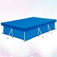 thumbnail image 3 of SWETRACE 1Pcs Blue Rectangular Pool Cover for Outdoor Pool Use Rainproof Dustproof Anti Skid 102 36x66 93x24 02 Inch, 3 of 8