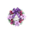 thumbnail image 1 of Decoraciones de Navidad Al Aire Libre Anillo de la Flor de Navidad, Colgante de Puerta, Colgante de Pared, Corona de Flores de la Vid, Gran Decoración de la Escena, Arco de Imitación Hecha a Mano, Cor, 1 of 6