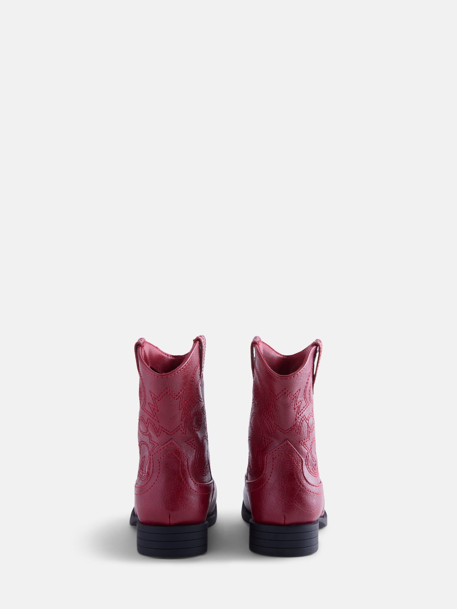 Wonder Nation Little and Big Girls' Western Cowgirl Boots