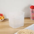 thumbnail image 4 of EIGTHTAIL Storage Rack Fridge Organizer Plastic Kitchen Accesories Bins for Mini Refrigerator Box 2 Pcs, 4 of 6