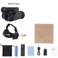 thumbnail image 2 of NVG10 Helmet Night Vision Goggle 1920x1080p Green Tactical Head Night Vision Monocular IP66 Night Vision Device, 2 of 7