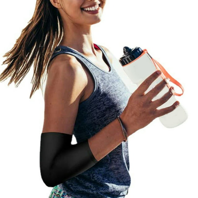 Elbow Gel Sleeve for Cold and Hot Compression, Elastic Fit Ice Pack Ideal for Sports, Office Work