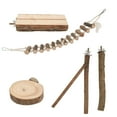 thumbnail image 3 of Juego de 5 posavasos de madera para pájaros Bling Bling, 3 of 12