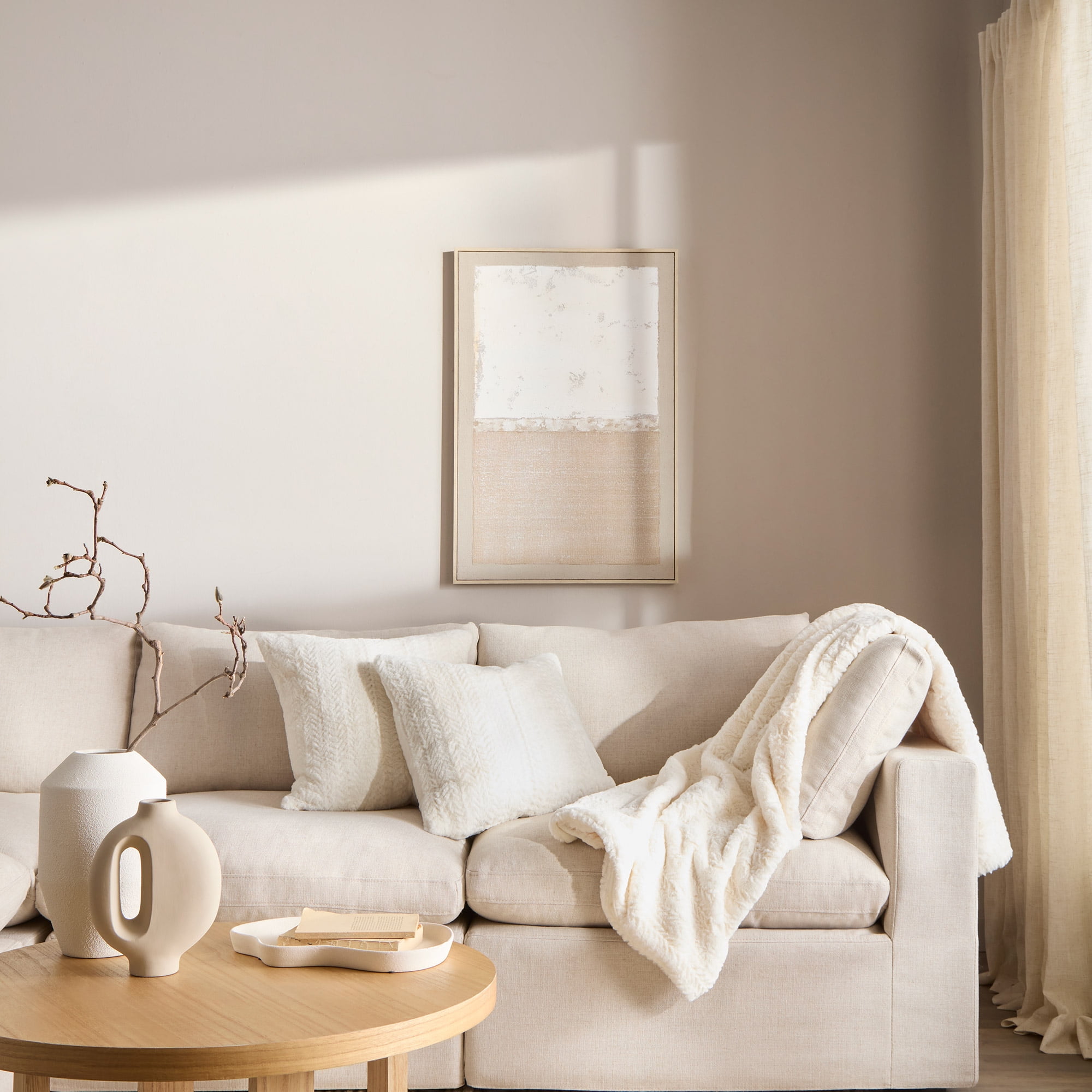 Bouclair ensemble de 2 coussins Ellyn Ensemble de 2 coussins 19 x 19