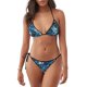 thumbnail image 1 of Disketp Turtle，Shell Algae Starfish Coral para Bañador de Dos Piezas para Mujer, Bikini Sexy Halter String, Conjunto de Bikini en Triángulo, 1 of 6