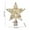 White, variant on Christmas Tree Topper Star with Lights - 12 Inch Metal Wire Tree Topper Decor - Battery Operated Christmas Star for Tree Top - White Gold Five Pointed Star Ornament - Requires 2 AA Batteries
