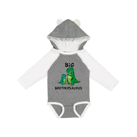 

Inktastic Big Brothersaurus Gift Baby Boy Long Sleeve Bodysuit
