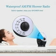 thumbnail image 4 of Waterproof Shower Radio, Adjustable Volume Shower Am Fm Button Speaker, 4 of 5