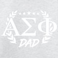 thumbnail image 3 of CafePress - Alpha Sigma Phi Greek Dad White Sweatshirt - Crew Neck Sweatshirt, 3 of 4