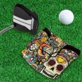 thumbnail image 5 of Haosy Stylish and Cool Skull Golf Mallet Putter Cover Strong Magnetic Leather Golf Club Headcover Closure, 5 of 7