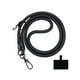 thumbnail image 4 of Correa de cordón para teléfono de 10 mm de diámetro, cuerda trenzada, liberación rápida, resistente Negro, 4 of 9