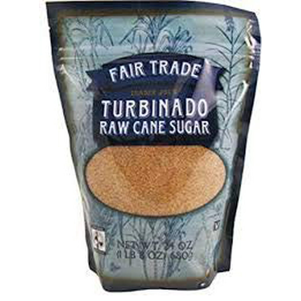 Trader Joes Fair Trade Turbinado Raw Cane Sugar 24 Oz Bag