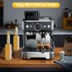thumbnail image 3 of 10PCS Syrup Pump Dispenser,Coffee Pump syrup dispenser for 750 Ml Thread Bottle Pp Food Grade,Reusable Pump Attachment Compatible with Torani & Skinny Syrup Bottles for Syrup,Honey,Vinaigrette,Cream, 3 of 5