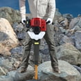 thumbnail image 5 of 52cc Gas-Powered Demolition Jack Hammer Concrete Breaker Drill 1900W w/2 Chisels For Brick Demolition, 5 of 20