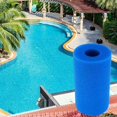 thumbnail image 5 of Qucyy 4 Pcs Éponge Filtrante, Filtre de Piscine, Mousse pour Filtre de Piscine, Éponge Filtrante, Réutilisable et Lavable, pour Spa, Piscine, Jacuzzi (Bleu, 10 20cm), 5 of 5